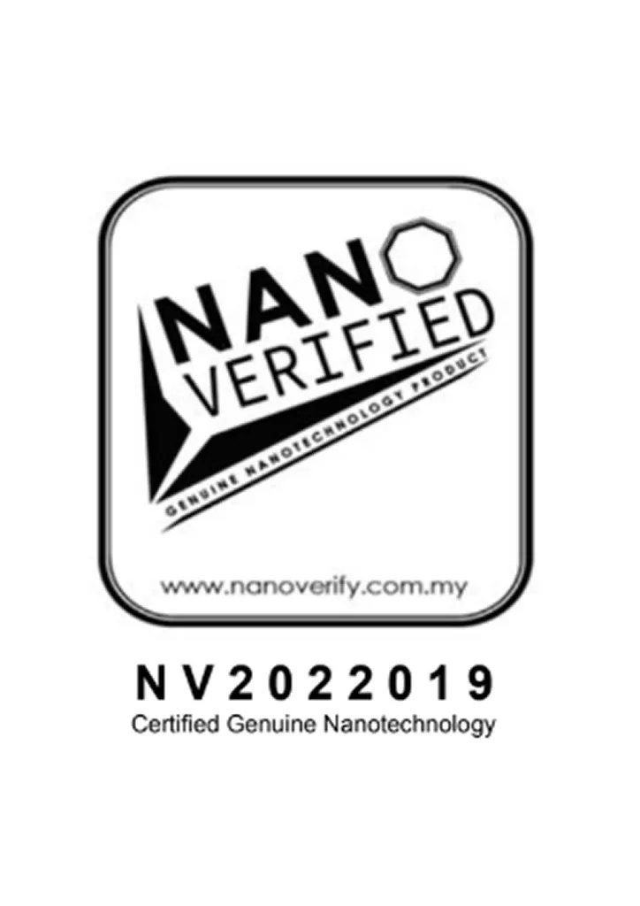About Us 5 NanoVerify certification